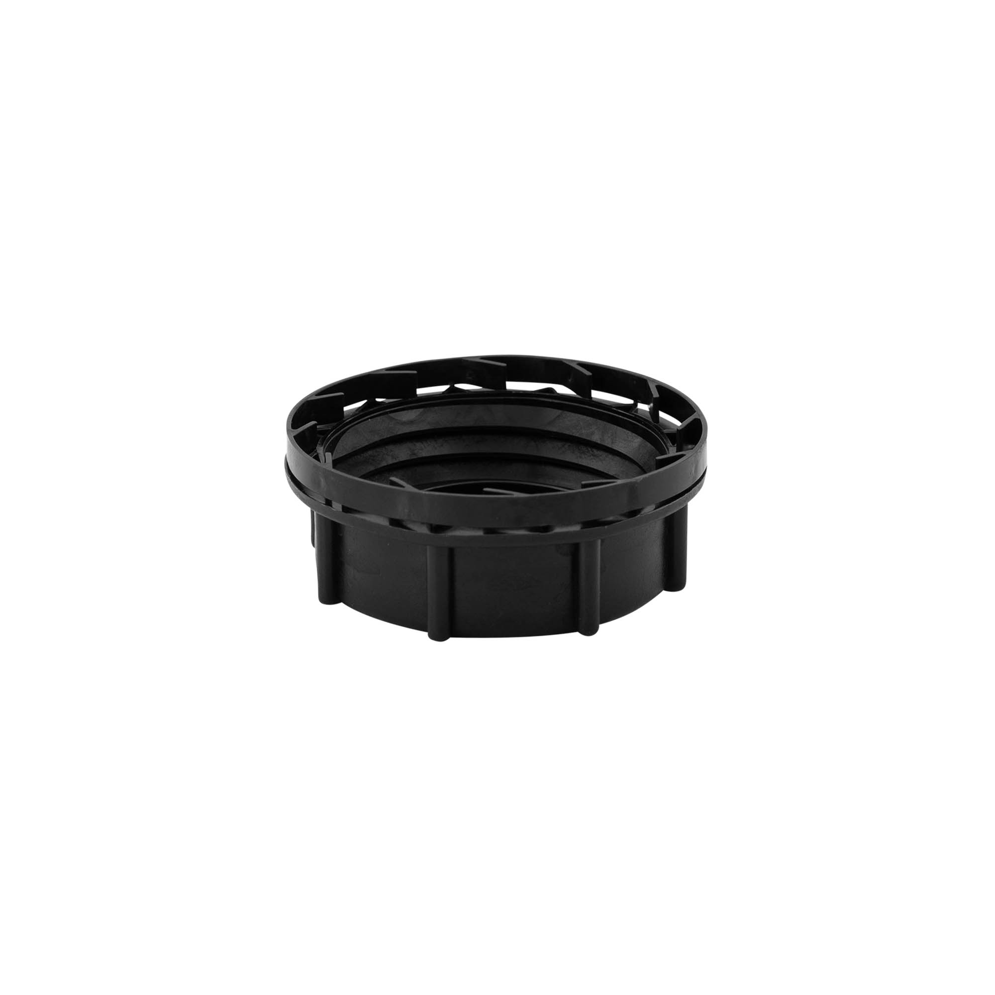 Bougage à vis, plastique PP, noir, pour bouchage: ND55 Bougage à vis, plastique PP, noir, pour bouchage: ND55