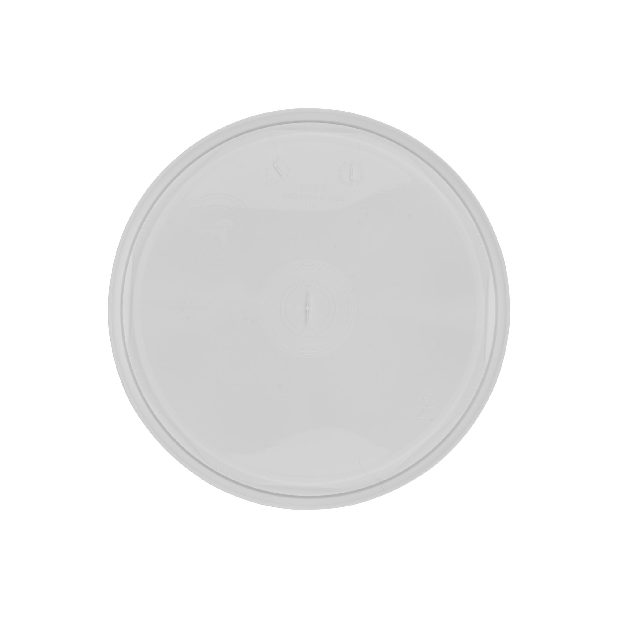 Couvercle pour seau 5-6 l, plastique PP, blanc Couvercle pour seau 5-6 l, plastique PP, blanc