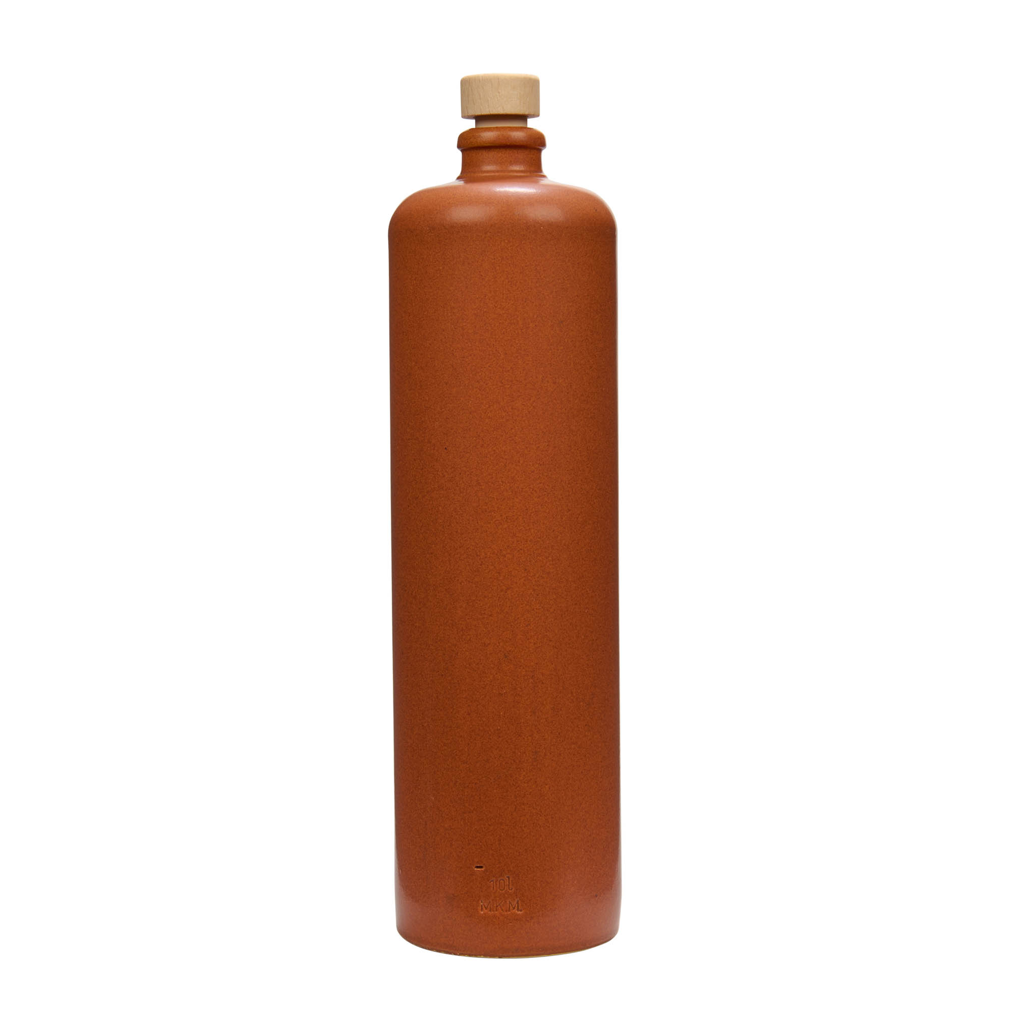 Chope en terre cuite 1 000 ml, grès, rouge-brun, bouchage: bouchon Chope en terre cuite 1 000 ml, grès, rouge-brun, bouchage: bouchon
