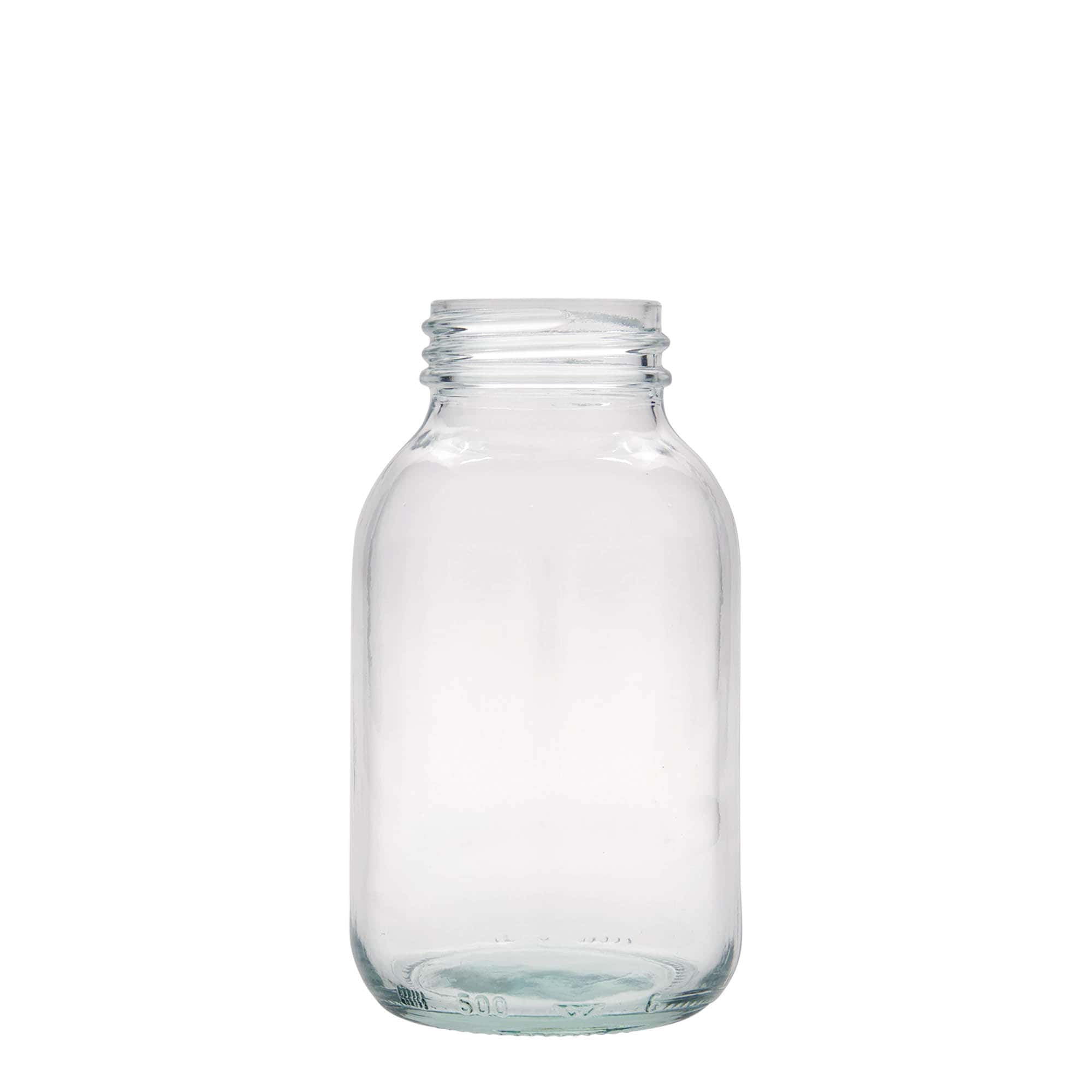 Bocal à col large 500 ml, bouchage: DIN 55 Bocal à col large 500 ml, bouchage: DIN 55