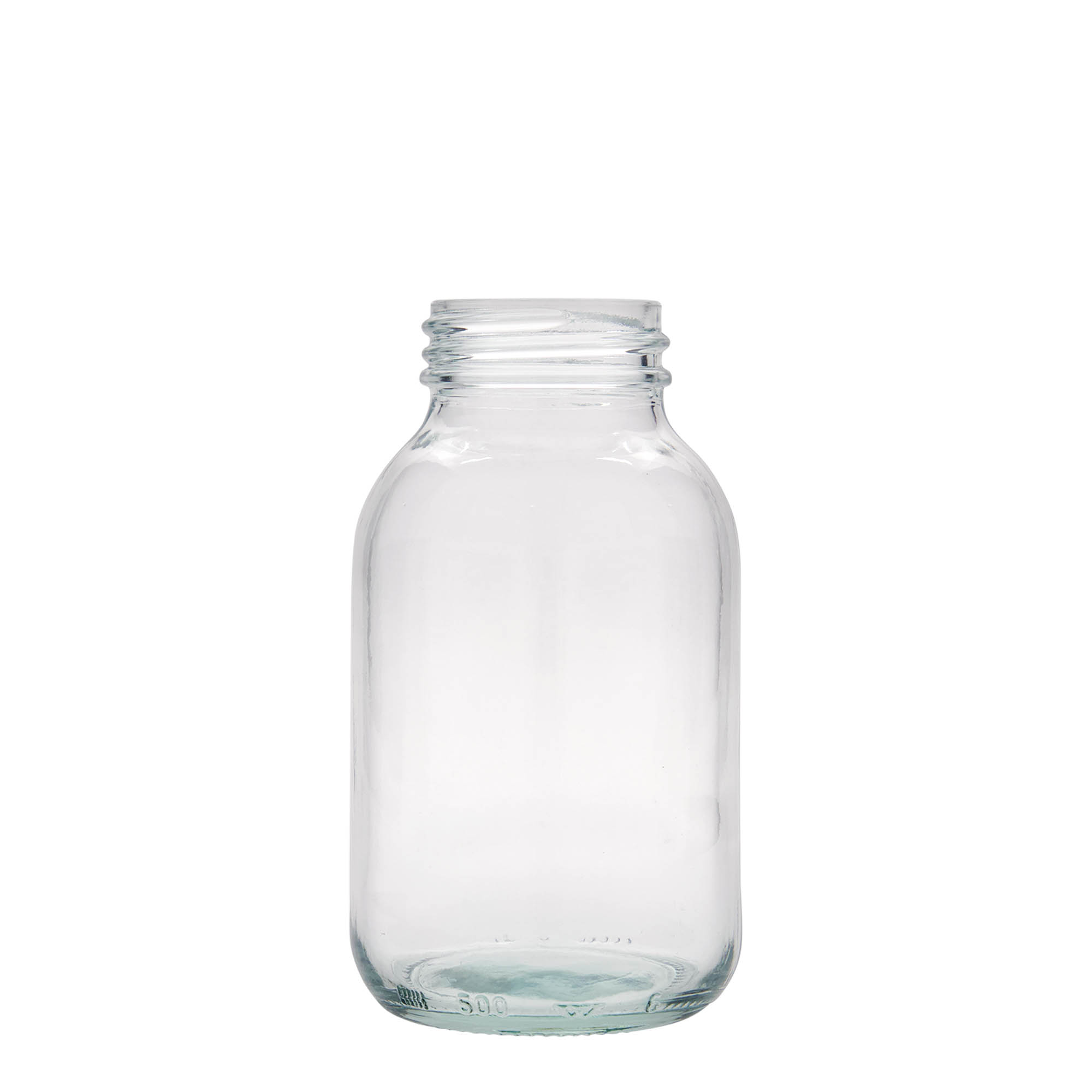 Bocal à col large 500 ml, bouchage: DIN 55