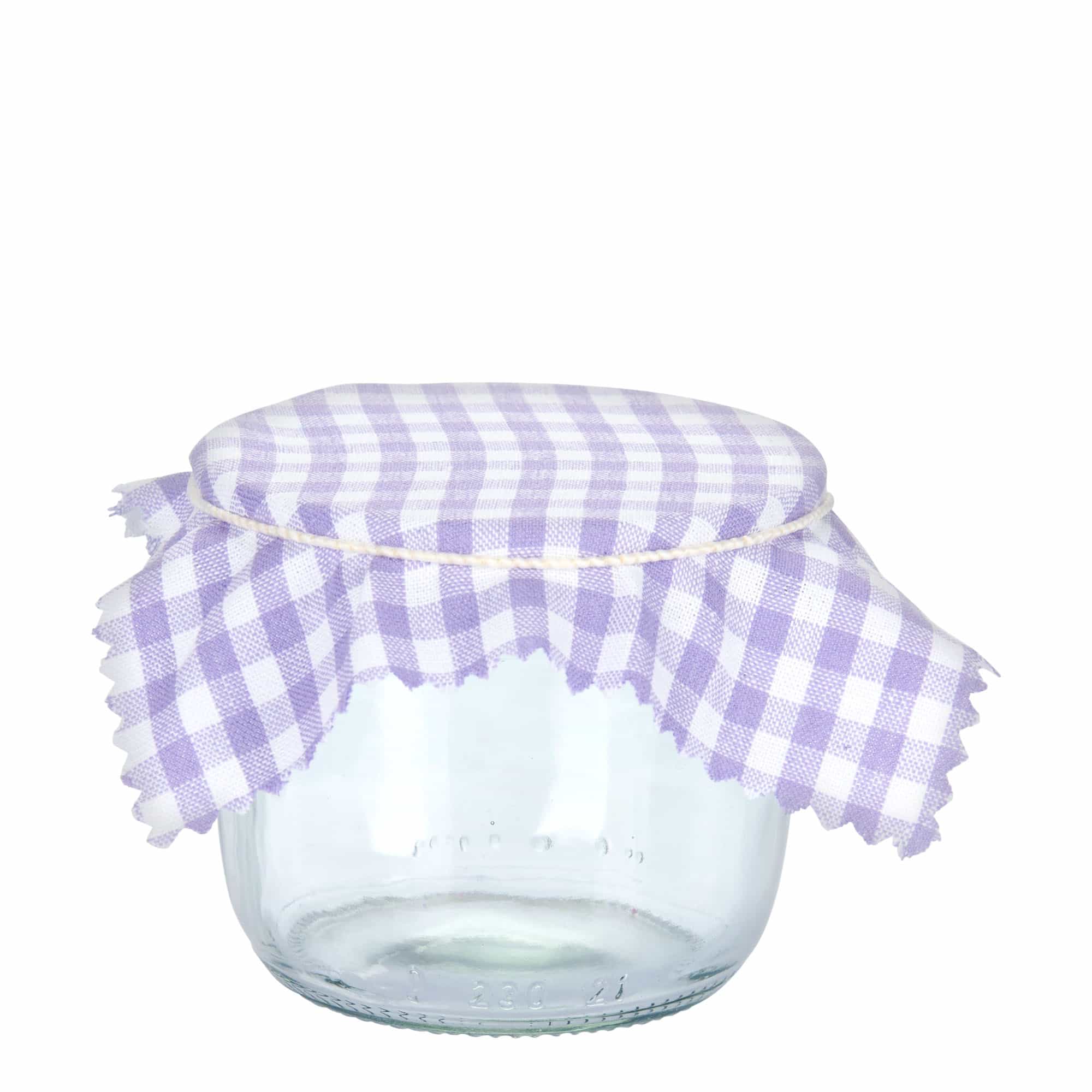 Stoffen lapje voor potten, geruit, 12x12, vierkant, textiel, sering, monding: TO38-TO53
