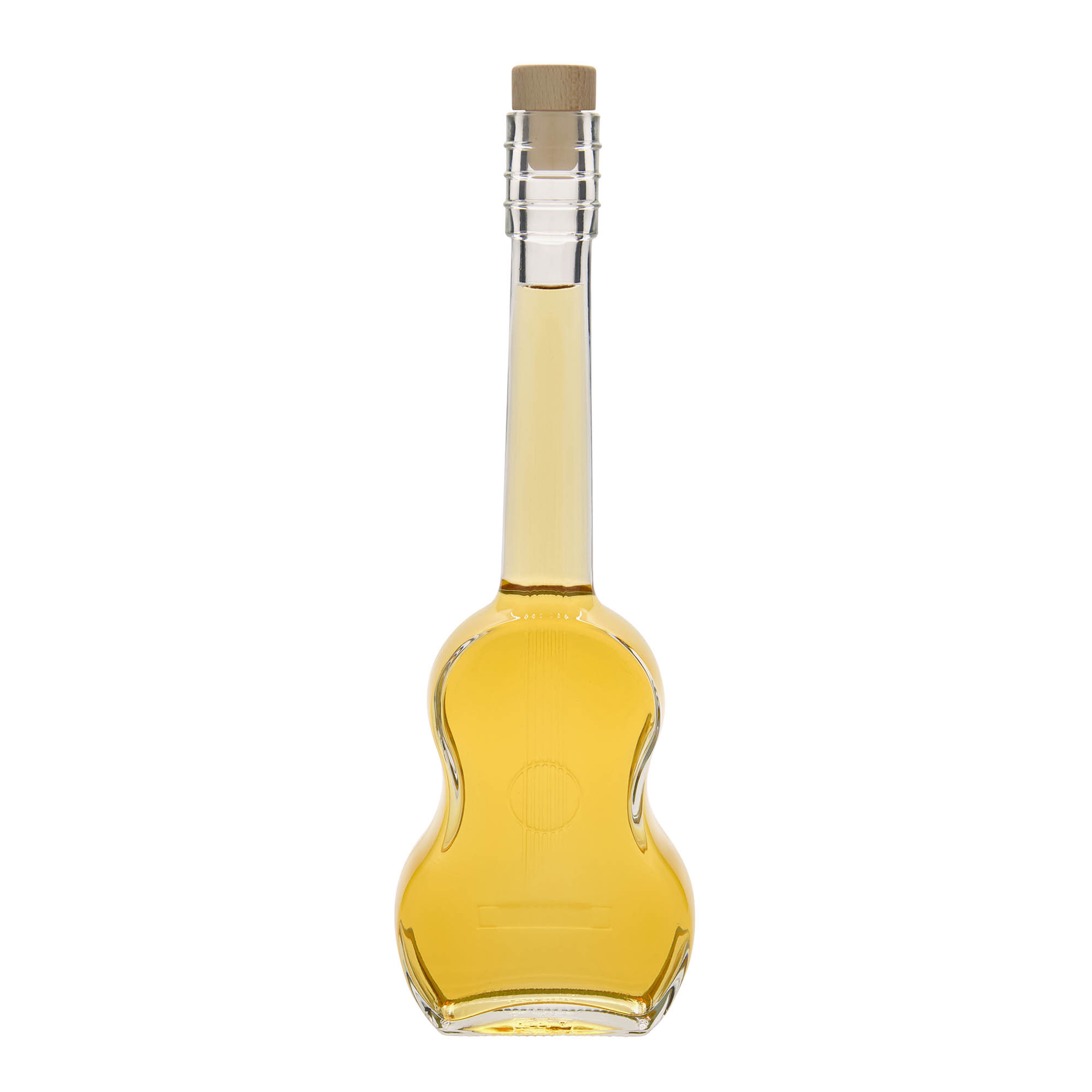 Bouteille en verre 500 ml 'Guitare', bouchage: bouchon Bouteille en verre 500 ml 'Guitare', bouchage: bouchon