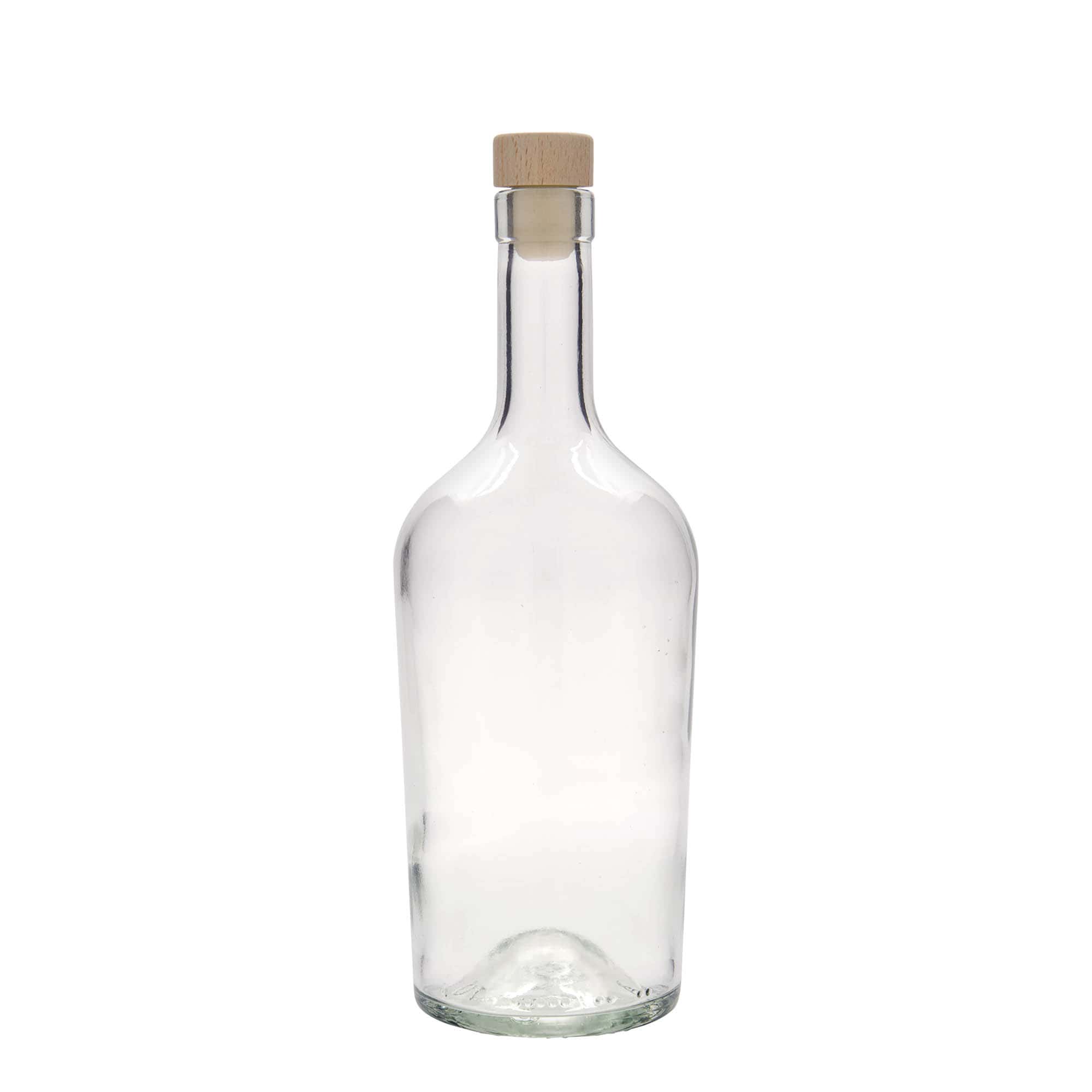 Bouteille en verre 700 ml « Margarethe », bouchage: bouchon