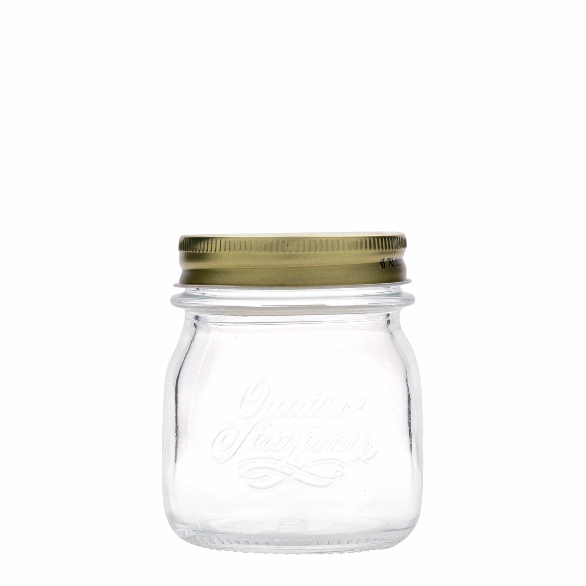 Bocal 250 ml 'Quattro Stagioni', bouchage: Bougage à vis