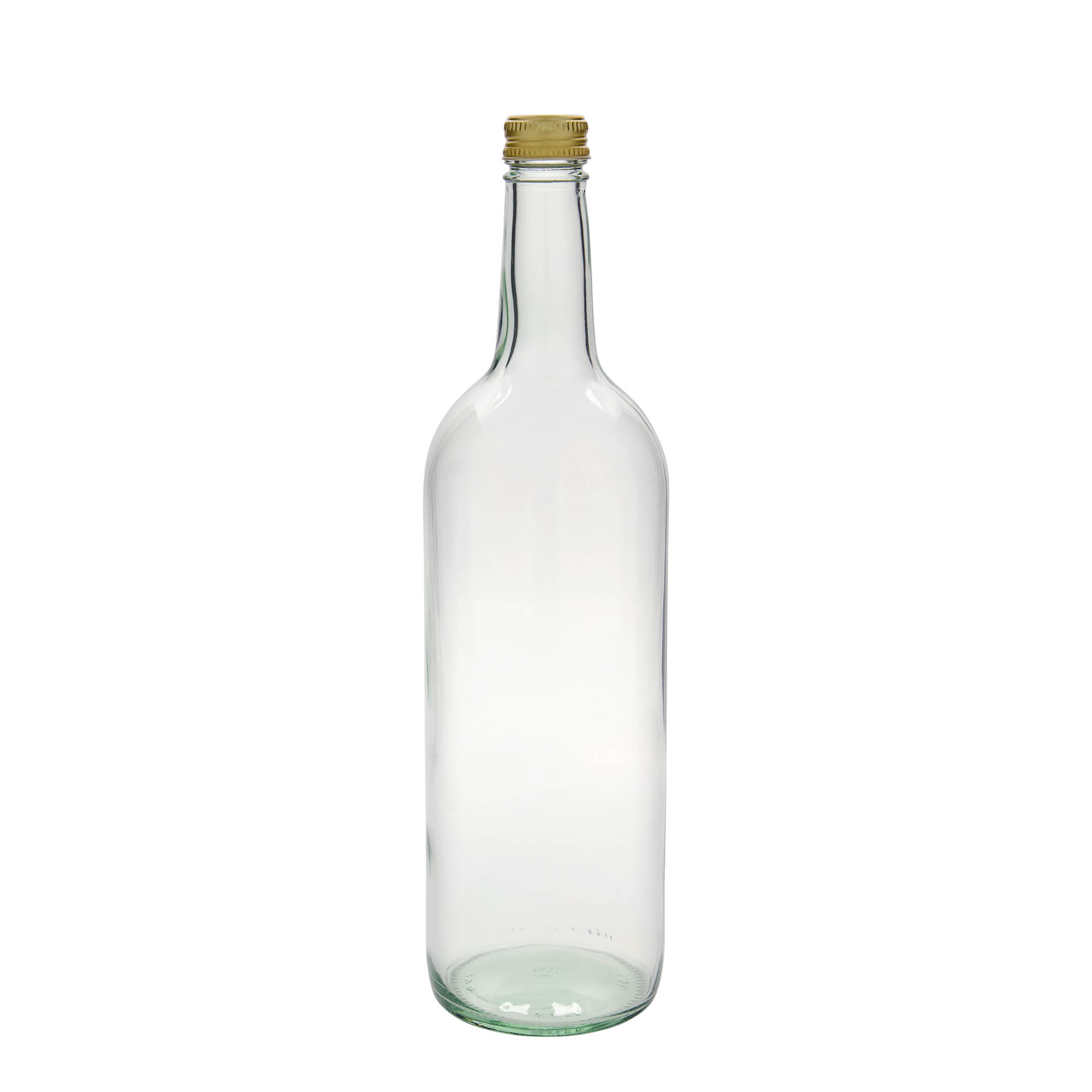 Bouteille universelle 1 000 ml, verre, bouchage: PP 28
